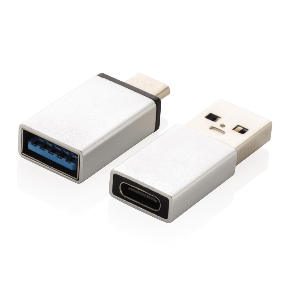 USB A en USB C adapter set