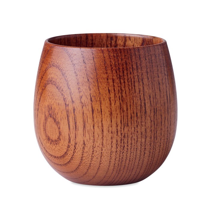 OVALIS - Eikenhouten beker 250 ml