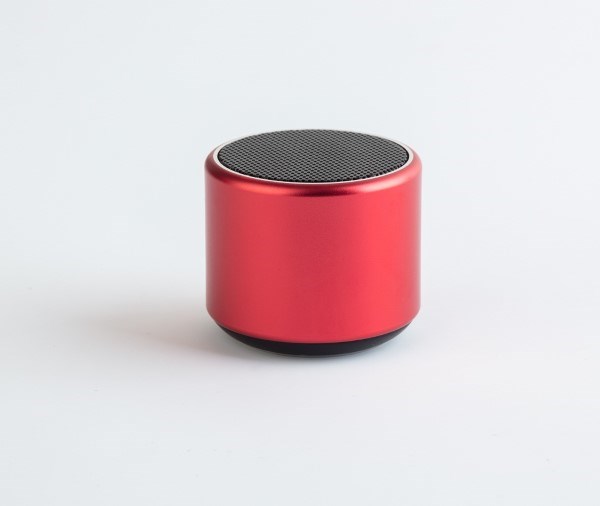 Bluetooth speaker round-Rood