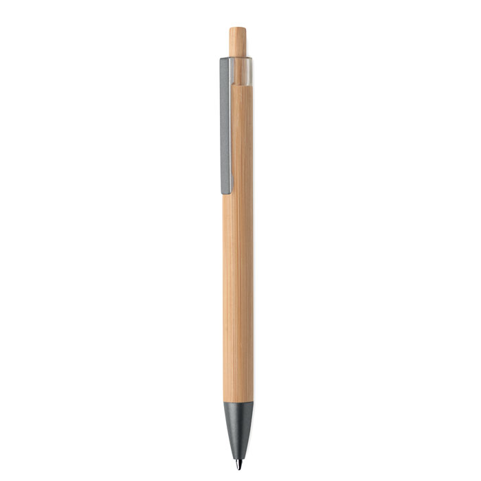 ITEA - Bamboe balpen met drukknop
