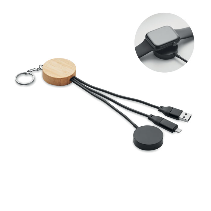 BULE - Sleutelhanger met 4-in-1 60W kabel