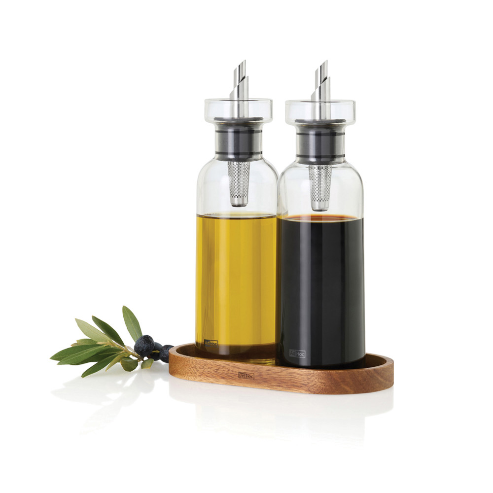 AdHoc Menage AromaPour-set met olie- en azijnschenker, 300 m