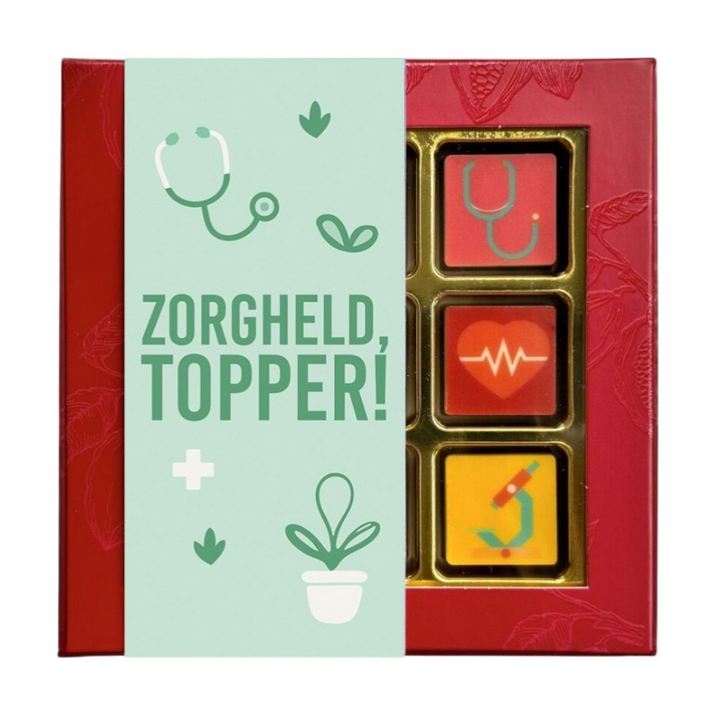 Zorgheld Topper - Chocoblokjes