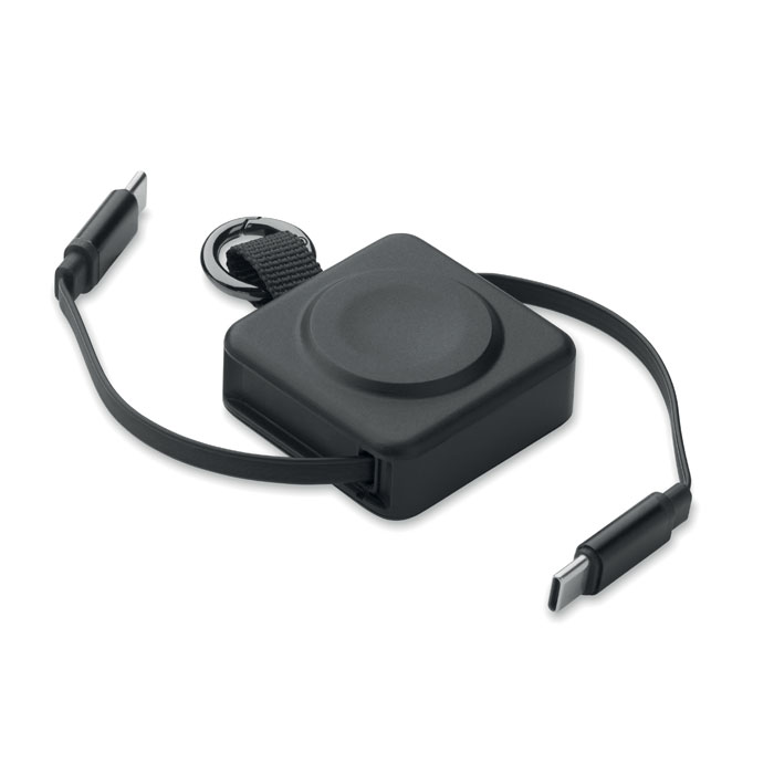 SKILFUL - Intrekbare 100W USB-C-kabel