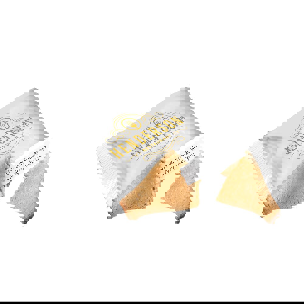 Gelukskoekje in bedrukt folie