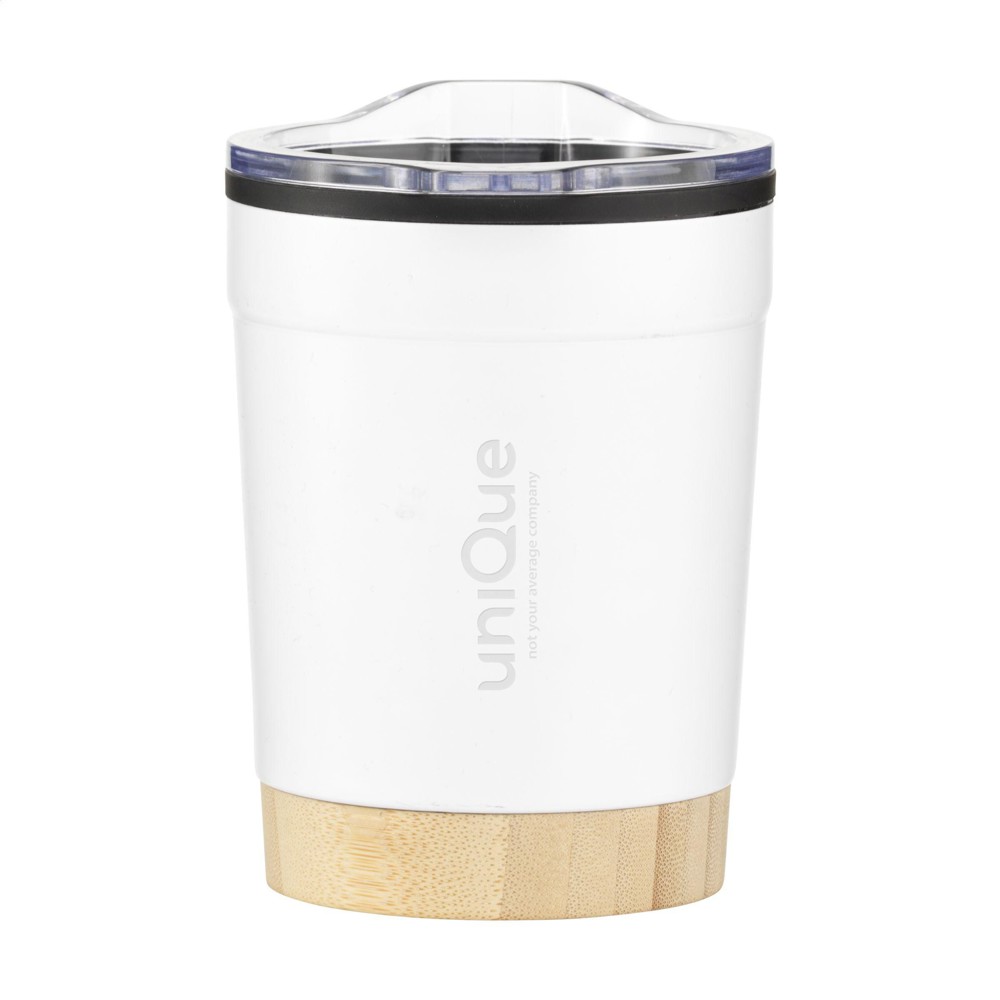 Kobe Bamboo RCS Recycled Steel 350 ml koffiebeker