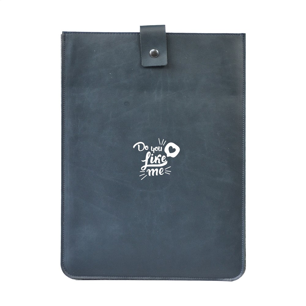 Recycled Leather Laptop Sleeve 16"
