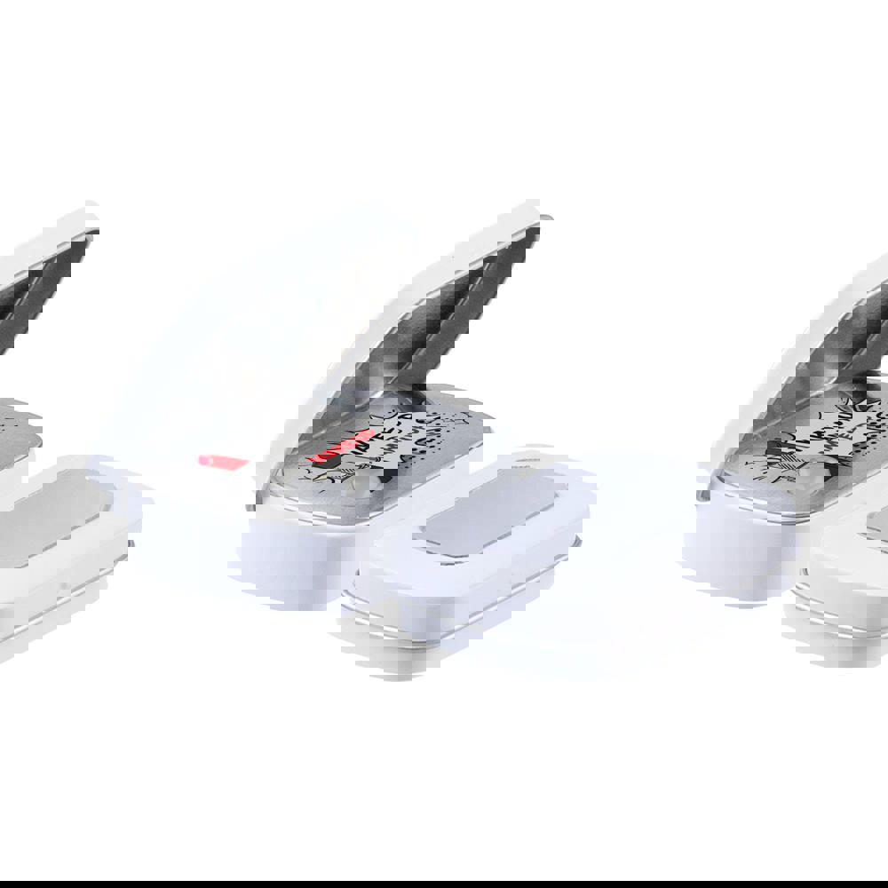 Mini scharnierblikje met spiegel