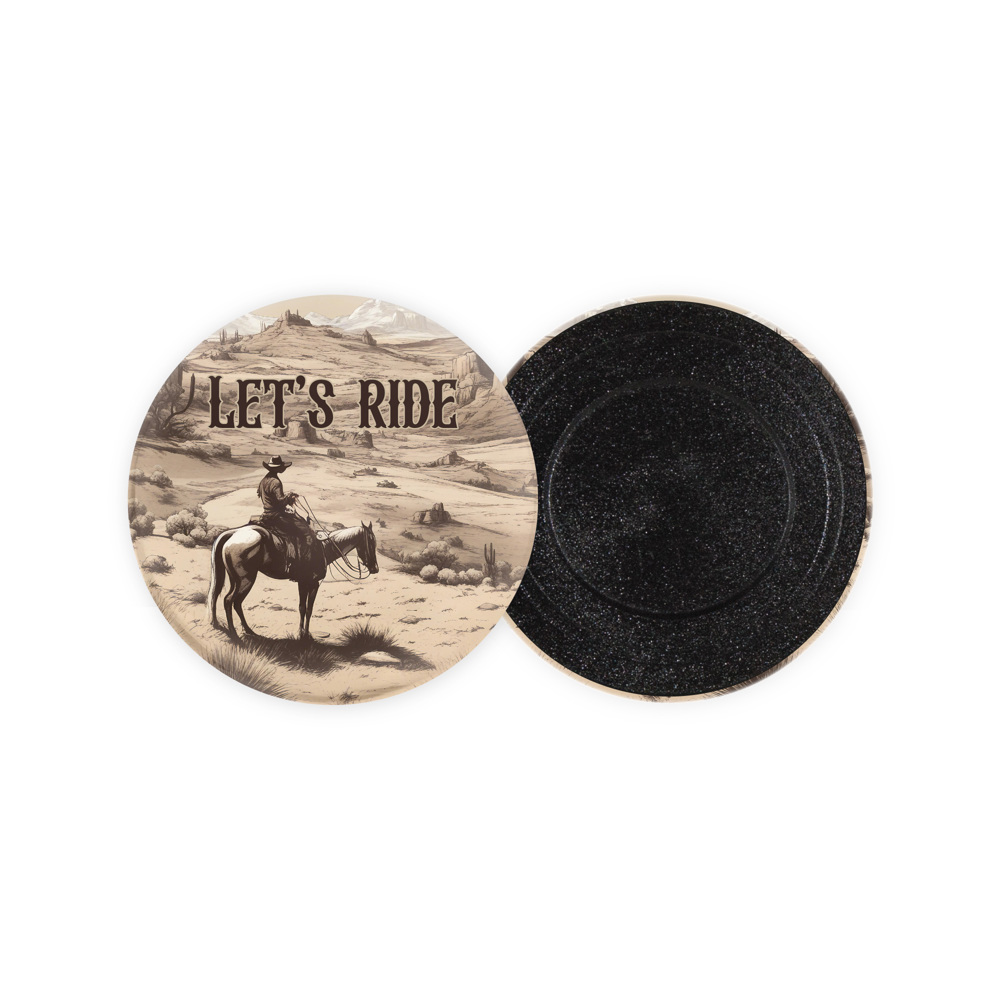 Metalen button 75mm met magneet