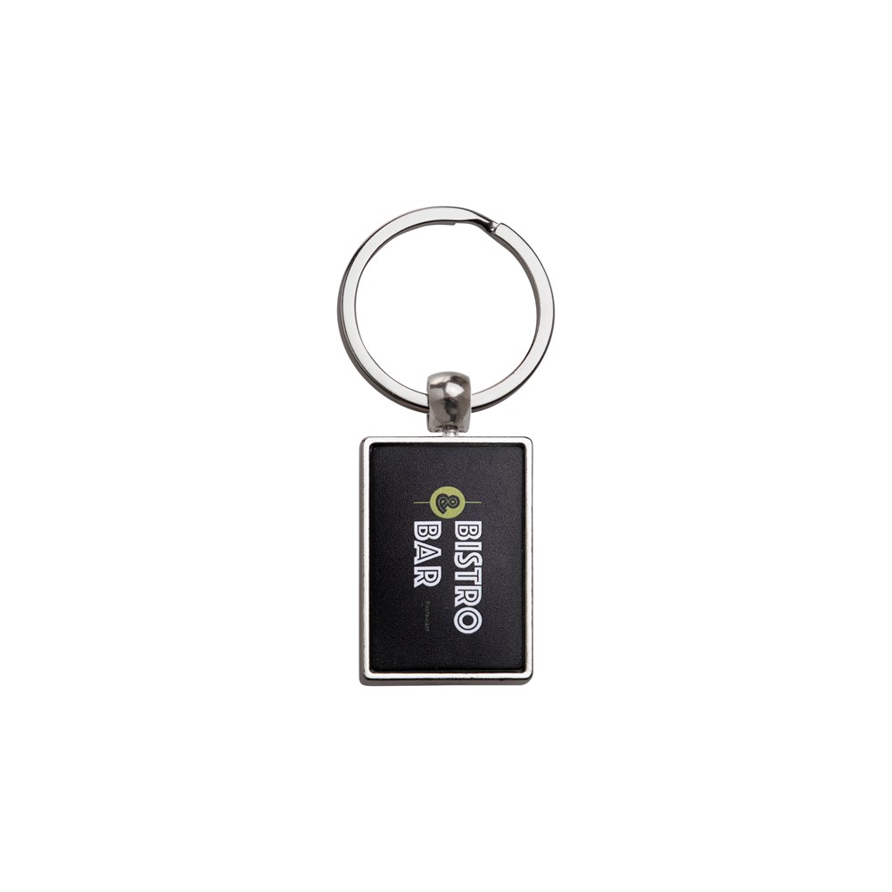 Luxury rectangle keychain