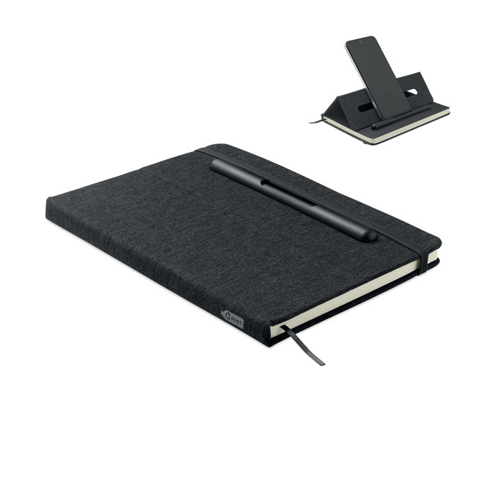 RINBOOK - A5 notitieboek telefoonhouder