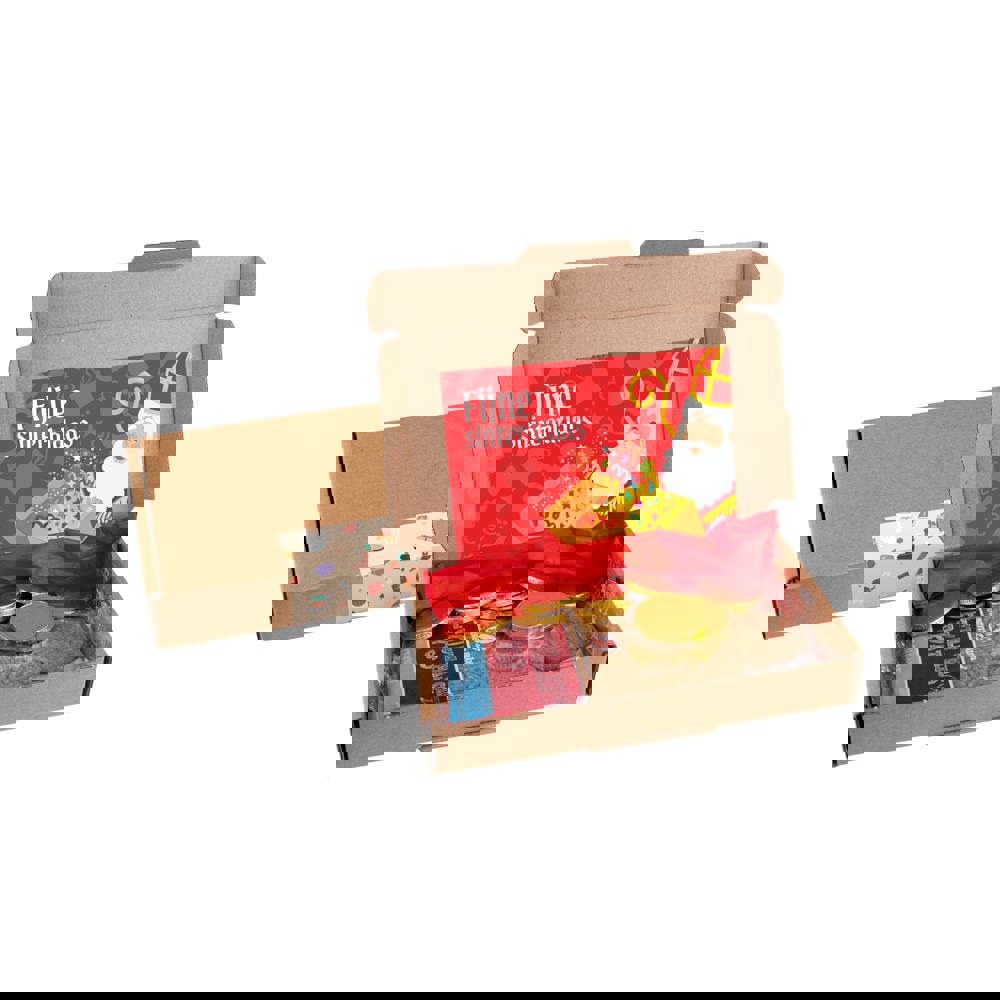 Sinterklaas brievenbusdoosje A6-4 | Speculaas & Goud