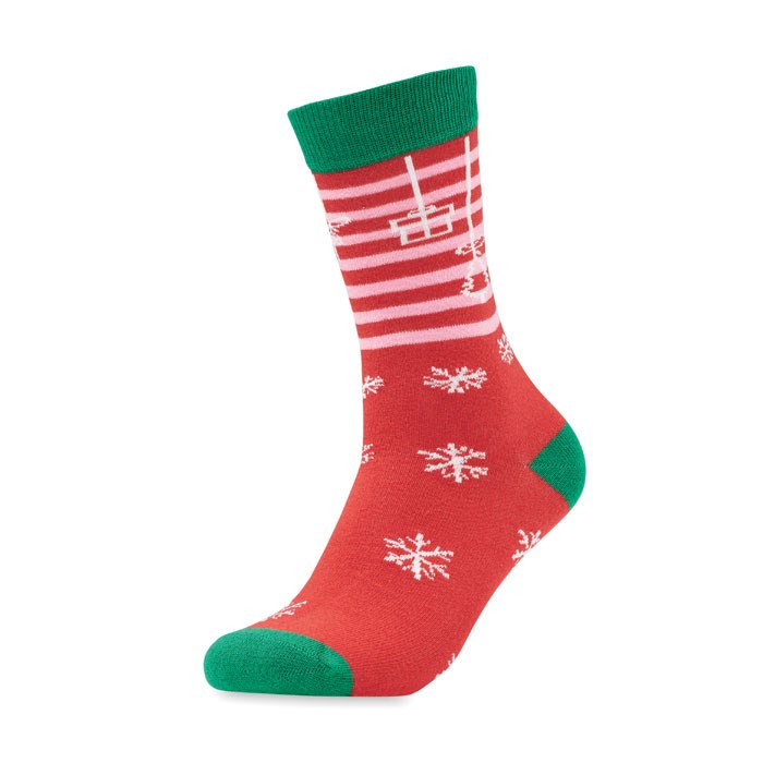 JOYFUL L - Paar kerstsokken L