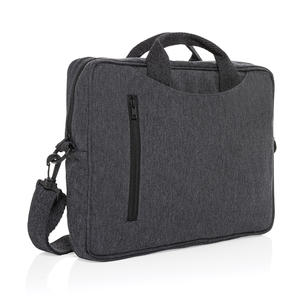 Laluka AWARE™ gerecyclede katoenen 15,4 inch laptoptas