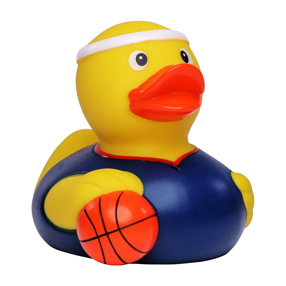 Piepende eendbasketbal - veelkleurig